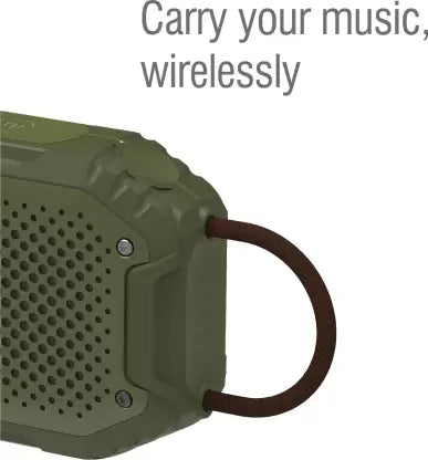iball Musi Rock 16 W Bluetooth Speaker  (Green, Stereo Channel) iball Musi Rock 16 W Bluetooth Speaker  (Green, Stereo Channel)
